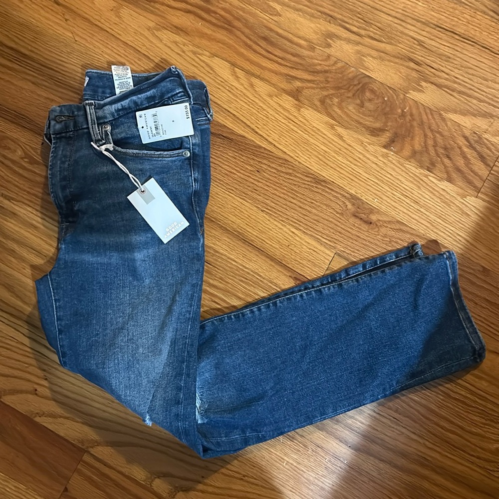 NWT good American jeans